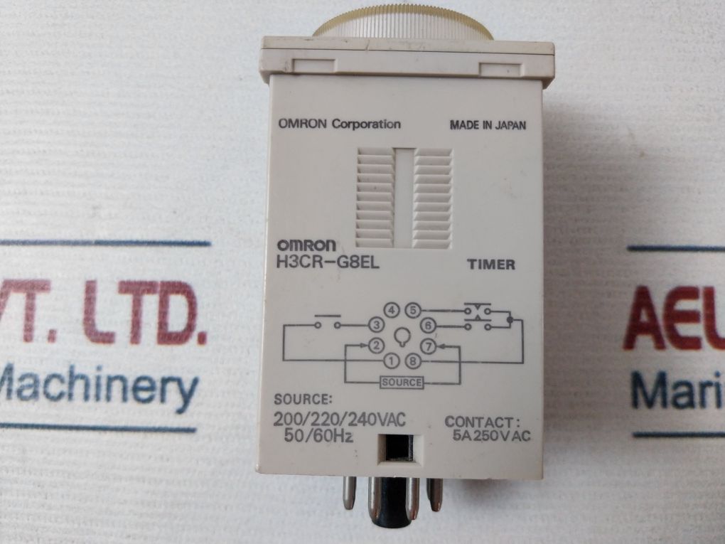 Omron H3cr-g8el Timer 0-60 Sec - Image 7