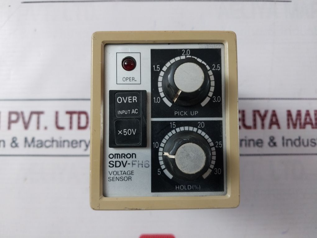 Omron Sdvfh6 Voltage Sensor 24vdc Aeliya Marine