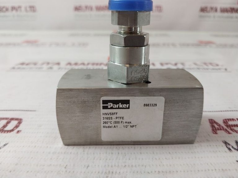 Parker Hnvs Ff Needle Valve Aeliya Marine