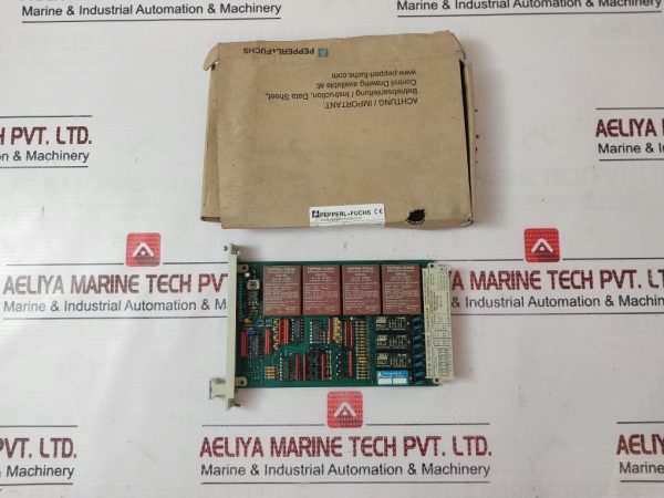 Pepperl+fuchs Eg4-r 07219 Amplifier Connection Module Assembly