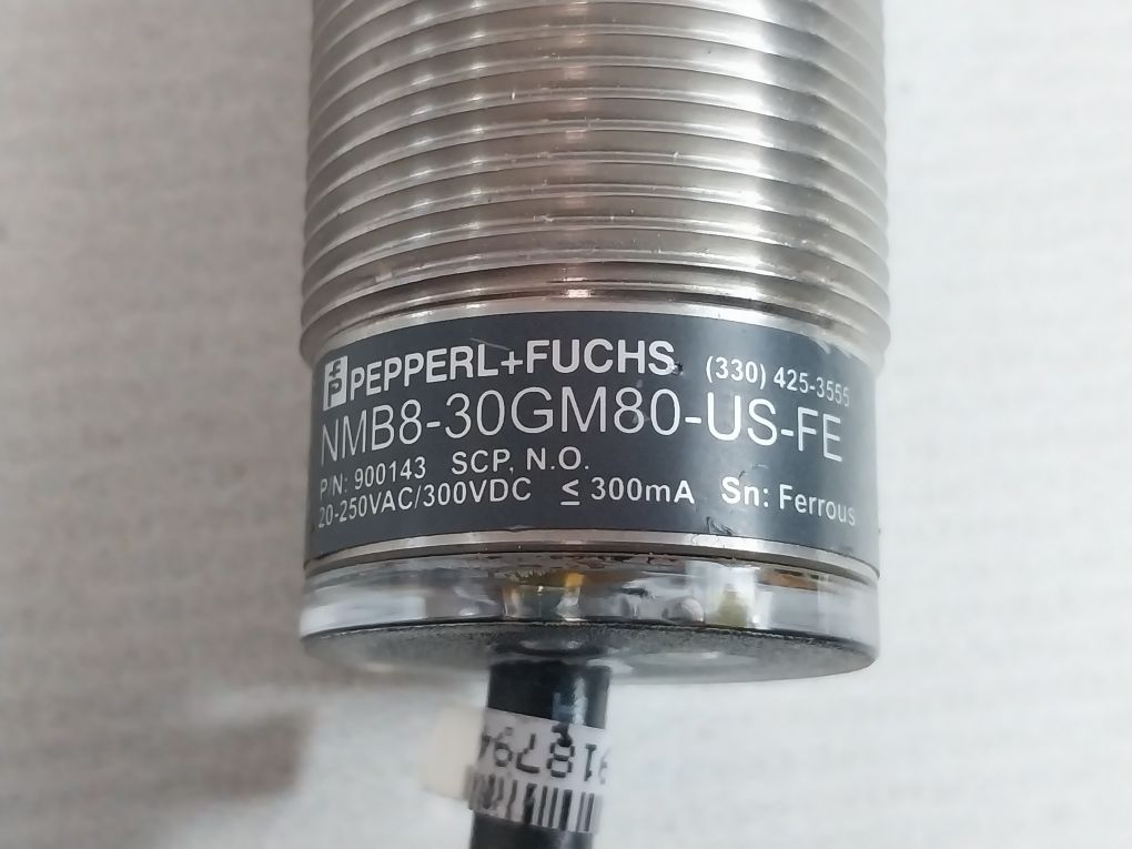 Pepperl+fuchs Nmb8-30gm80-us-fe Proximity Sensor/inductive Sensor 300v - Image 10