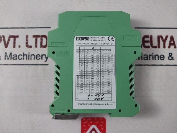 Phoenix Contact Mcr-c-ui-ui-dci Signal Conditioner 2810913 - Image 9