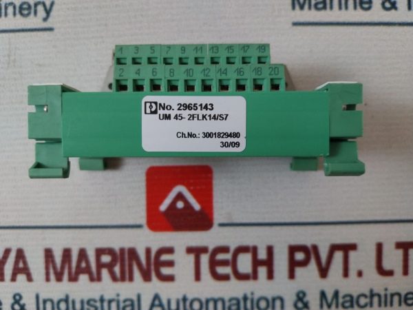 Phoenix Contact Um 45-2flk14/s7 Varioface Interface Module - Image 7