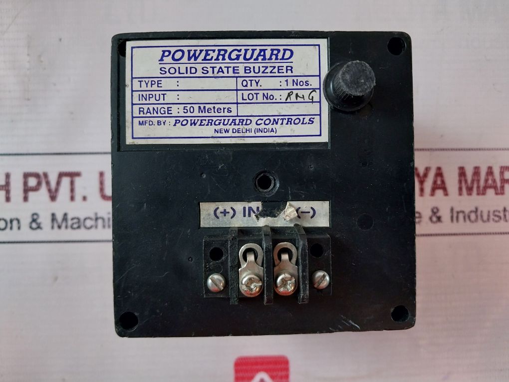 Buzzer Supplier  Sahyadri Electro Controls