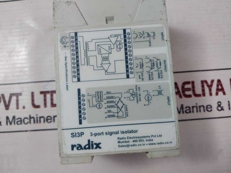 Radix Si3p 3 Port Signal Isolator Aeliya Marine