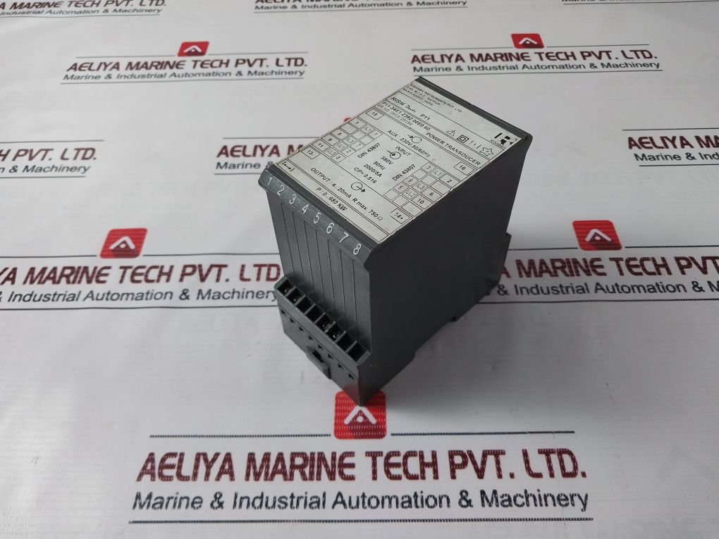 Rishabh P1134e1 Z392 00e0 60 Power Transducer 380v Aeliya Marine