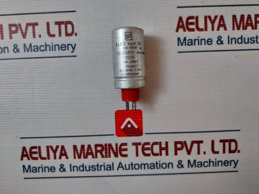 Roe Din 41332 Capacitor 1000 Mfd -10+50%