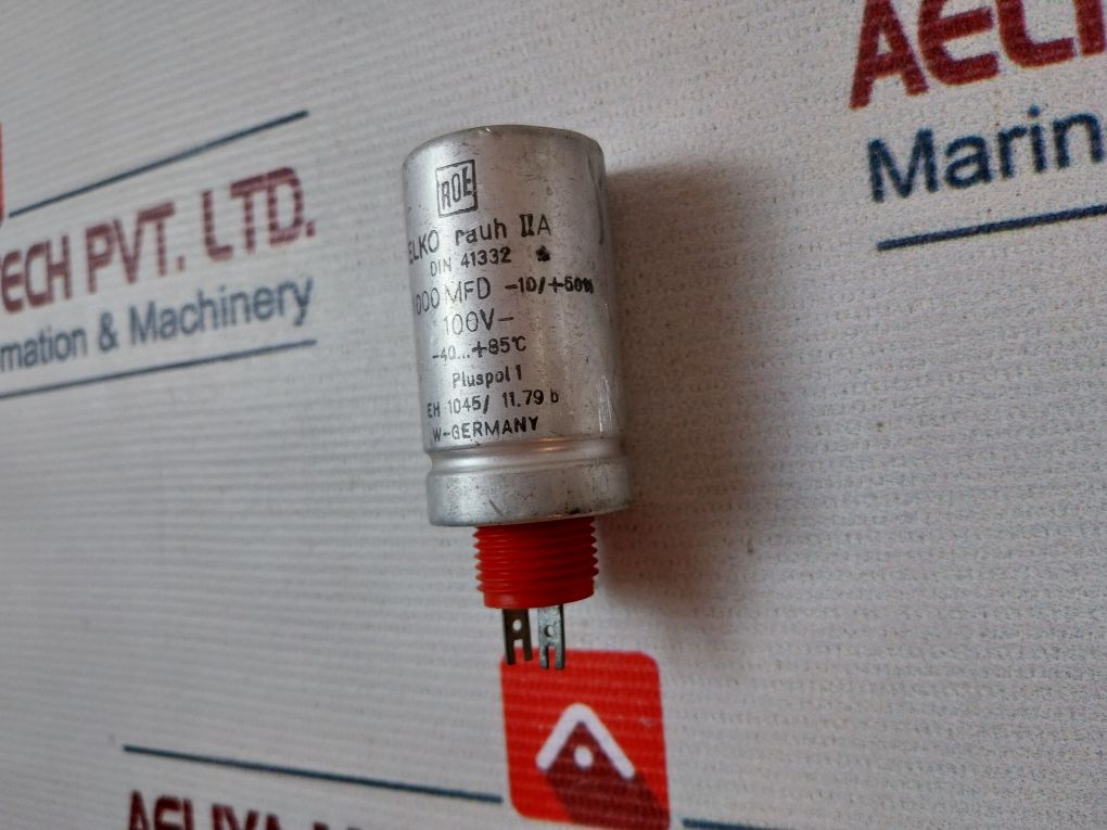Roe Din 41332 Capacitor 1000 Mfd -10/+50% - Image 8