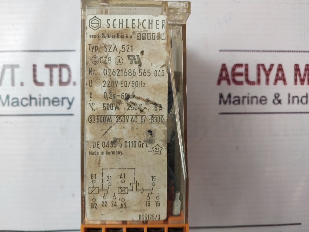 Schleicher Sza 521 Time Relay 0,3s-60h - Image 8