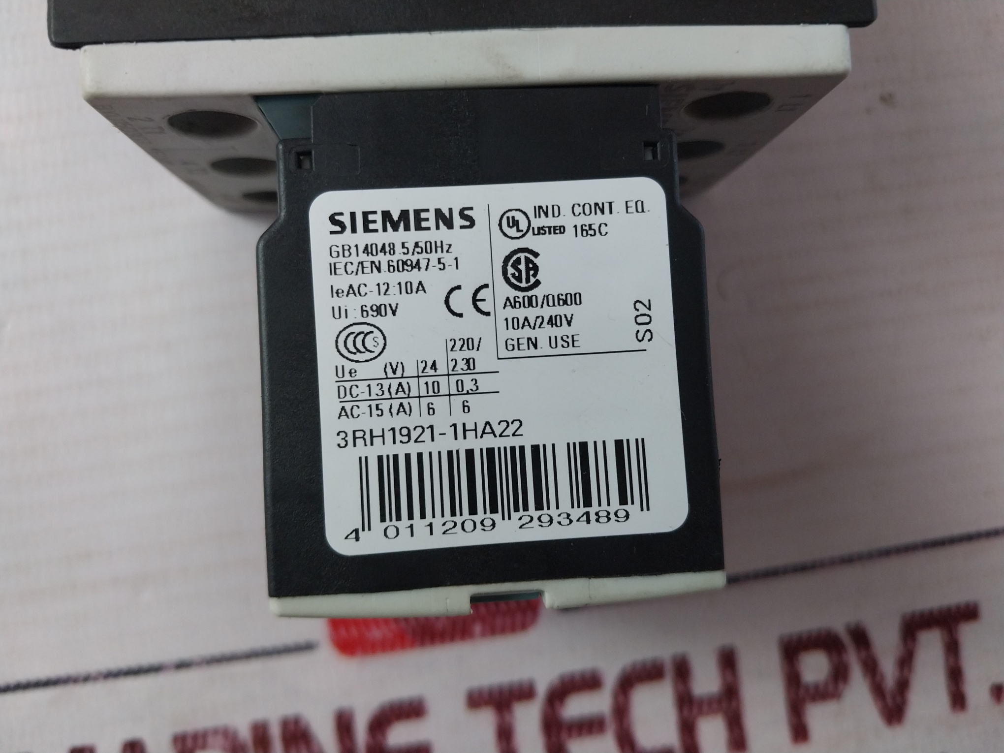 Siemens Sirius 3rt1023-1a...0 Contactor - Image 8