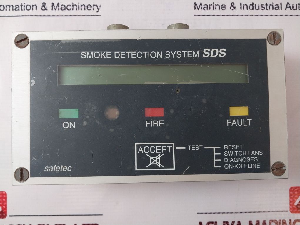 Safetec Sds-r/p Smoke Detection System Panel Circuit - Image 7