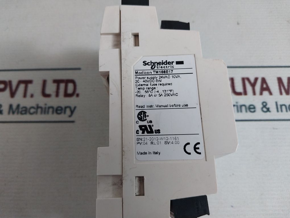 Schneider Electric Modicon Tm168e17 Expansion Module 24v - Aeliya Marine