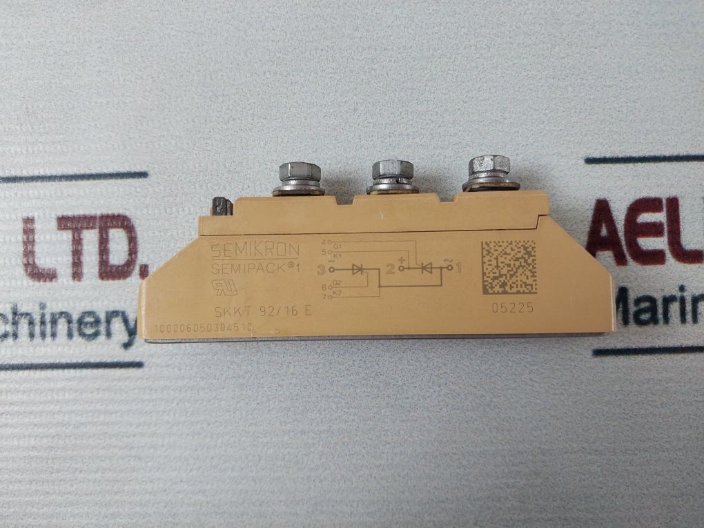 Semikron Skkt 92/16 E Thyristor Module - Aeliya Marine