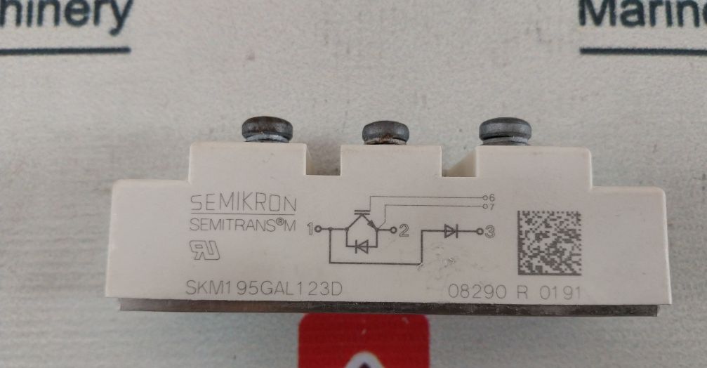 Semikron Skm195gal123d Igbt Module - Aeliya Marine