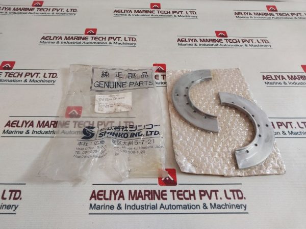 Shinko Q-2270-4 Turbine Thrust Bearing Metal