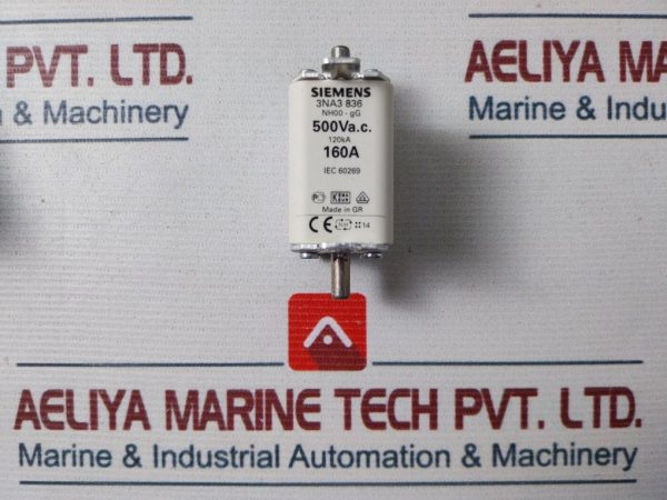 Siemens 3na3 836 Fuse-link 160a