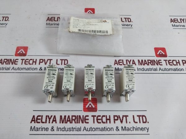 Siemens 3ne1 817-0 Fuse Link 50a