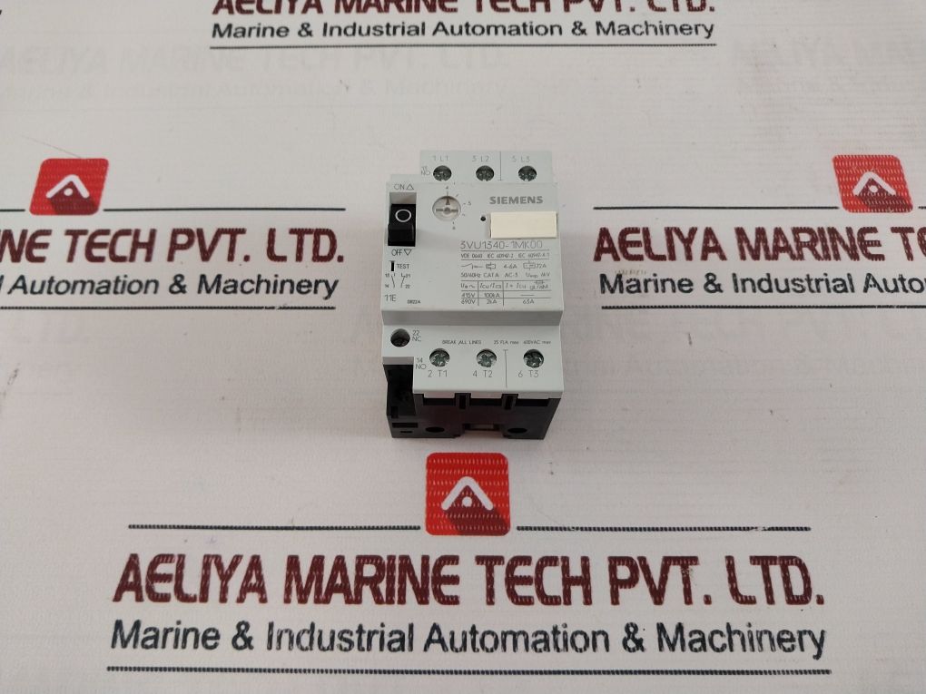 Siemens 3vu1340-1mk00 Motor Circuit Breaker
