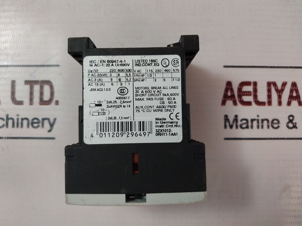 Siemens Sirius 3rt1016-2ap02 Contactor 230v - Image 7