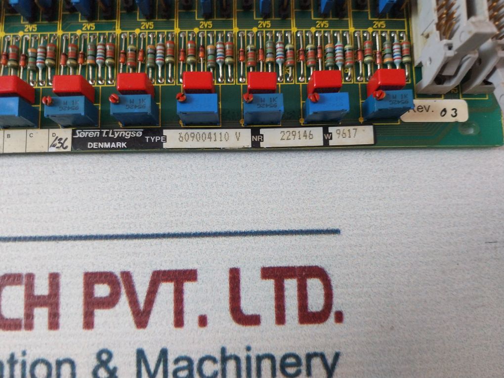 Soren T. Lyngso 609004110 V Pcb Card - Image 6