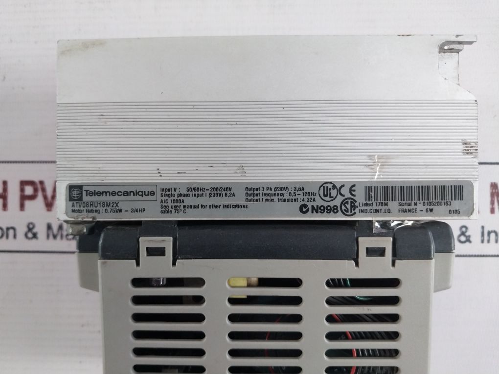 Telemecanique Atv08hu18m2x Drive - Image 11