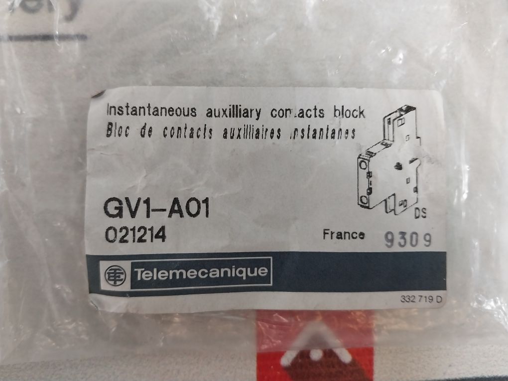 Telemecanique Gv1-a01 Auxiliary Contact Block - Image 7
