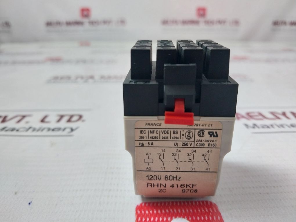 Telemecanique Rhn 416kf Relay 120v - Image 7
