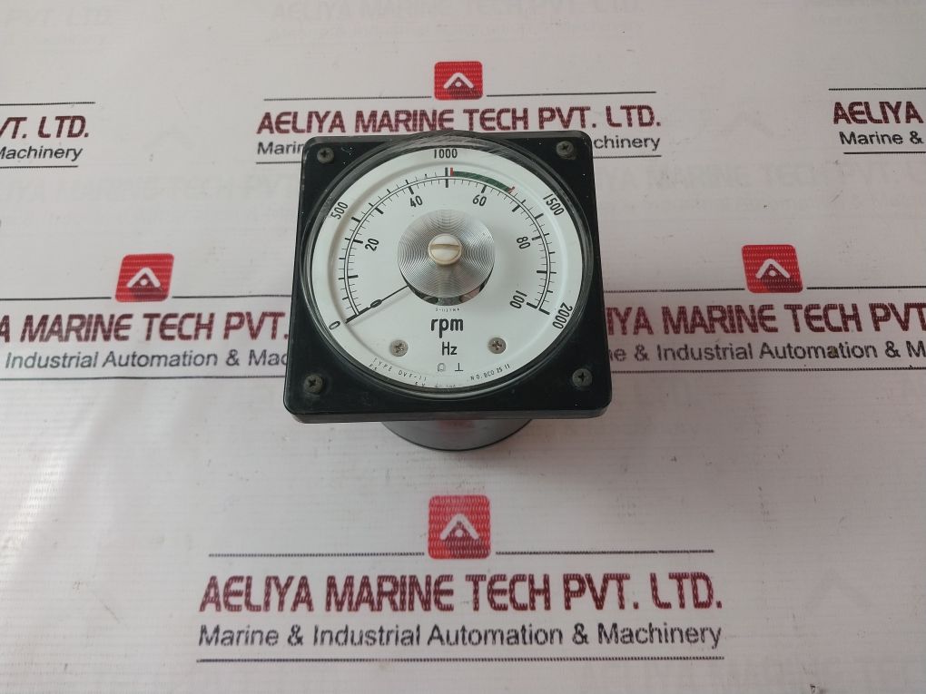 Toyo Keiki Dvf-11 0-100 Rpm Meter - Aeliya Marine