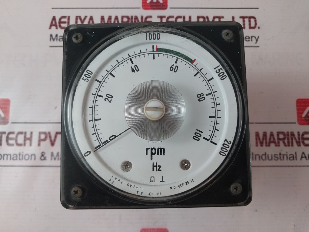 Toyo Keiki Dvf-11 0-100 Rpm Meter - Image 6