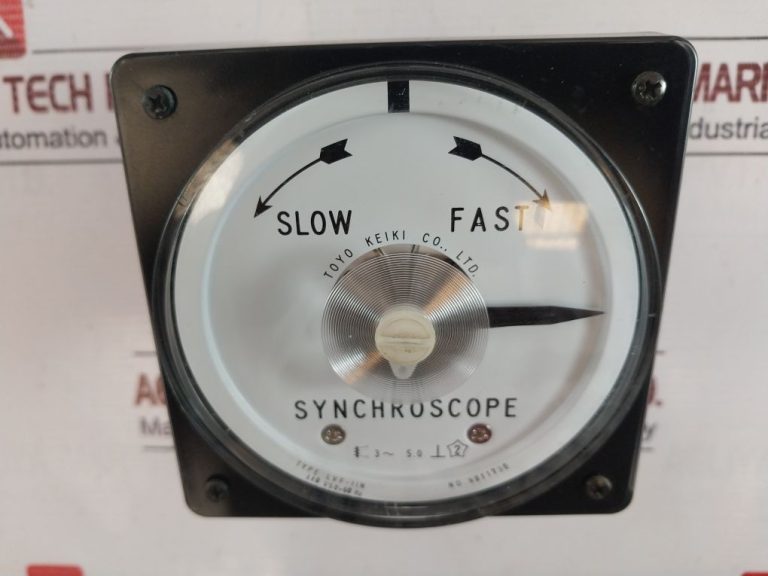 Toyo Keiki Lvf-11n Synchroscope Meter - Aeliya Marine