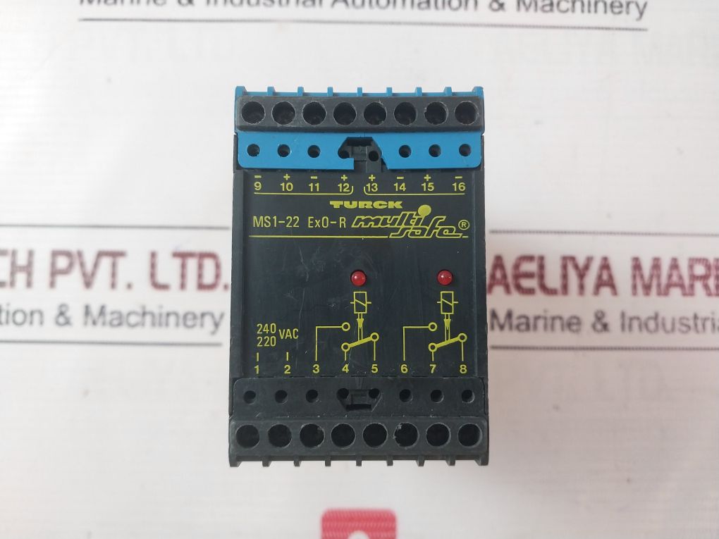 Turck Ms1-22 Ex0-r Amplifier Relay 250v - Image 7