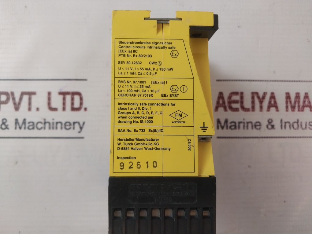Turck Ms1-22 Ex0-r Amplifier Relay 250v - Image 8