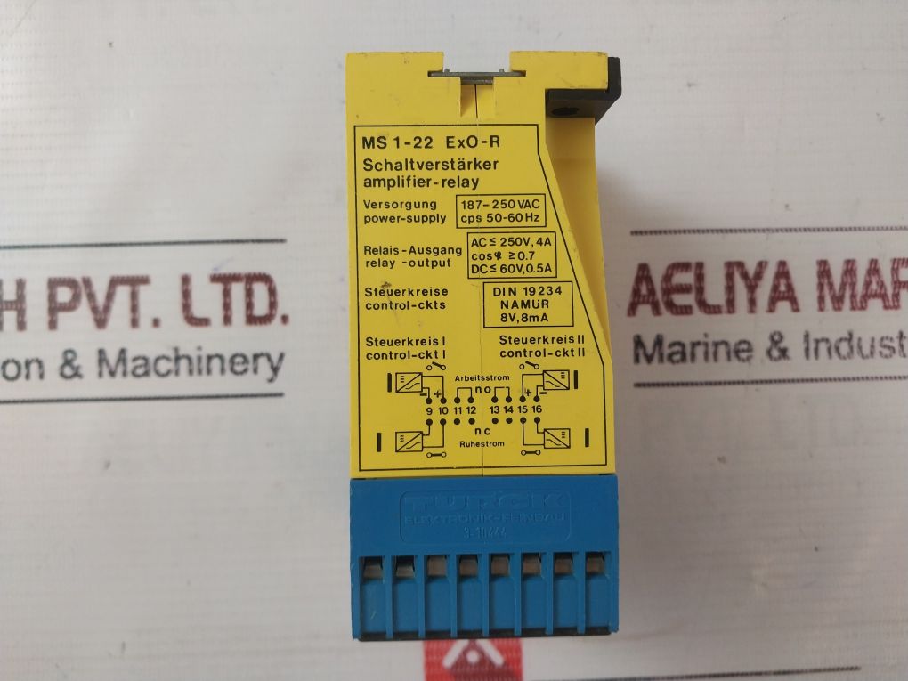 Turck Ms1-22 Ex0-r Amplifier Relay 250v - Image 10