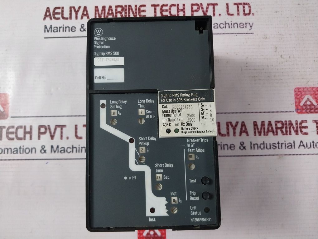 Westinghouse T52blsi Digitrip Rms Rating Plug For Use In Spb Breakers Only - Image 6
