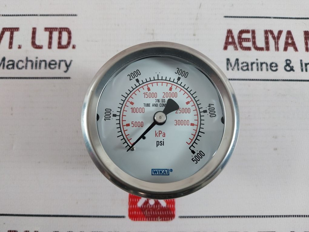 Wika 316 Ss Pressure Gauge Aeliya Marine