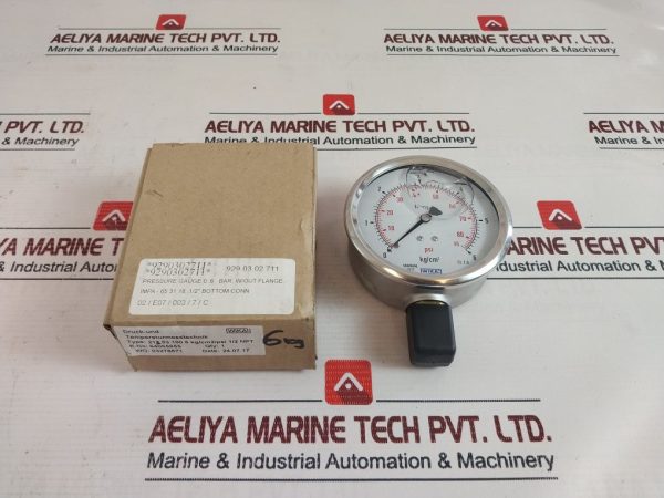 Wika En 837-1 Pressure Gauge