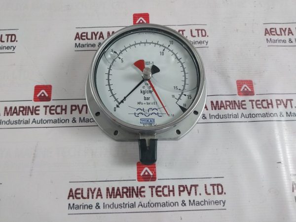 Wika En 837-1 Pressure Gauge