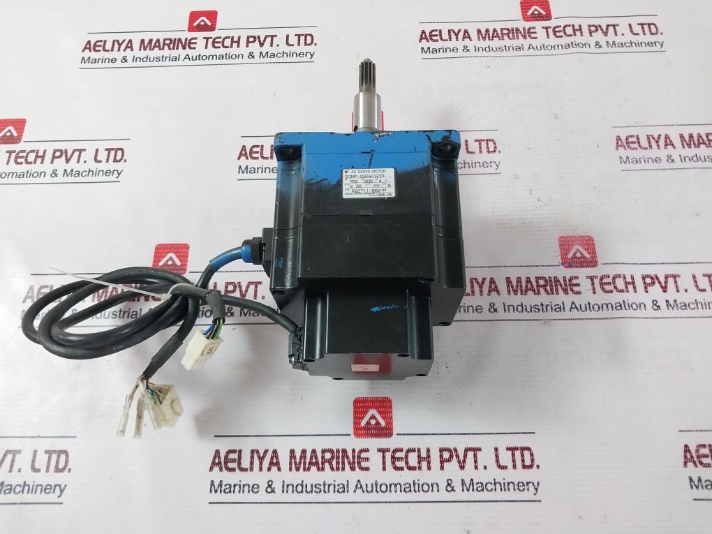 Yaskawa Sgmp-08awyr33 Ac Servo Motor