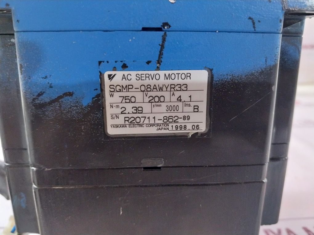 Yaskawa Sgmp-08awyr33 Ac Servo Motor - Image 12