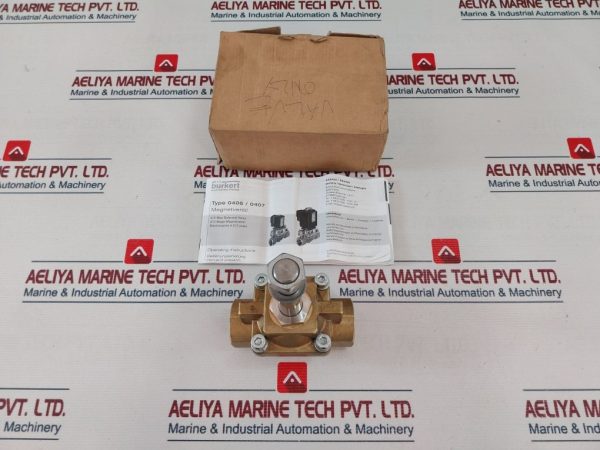 Burkert 0407 A1 Eg Br 22-way Solenoid Valve
