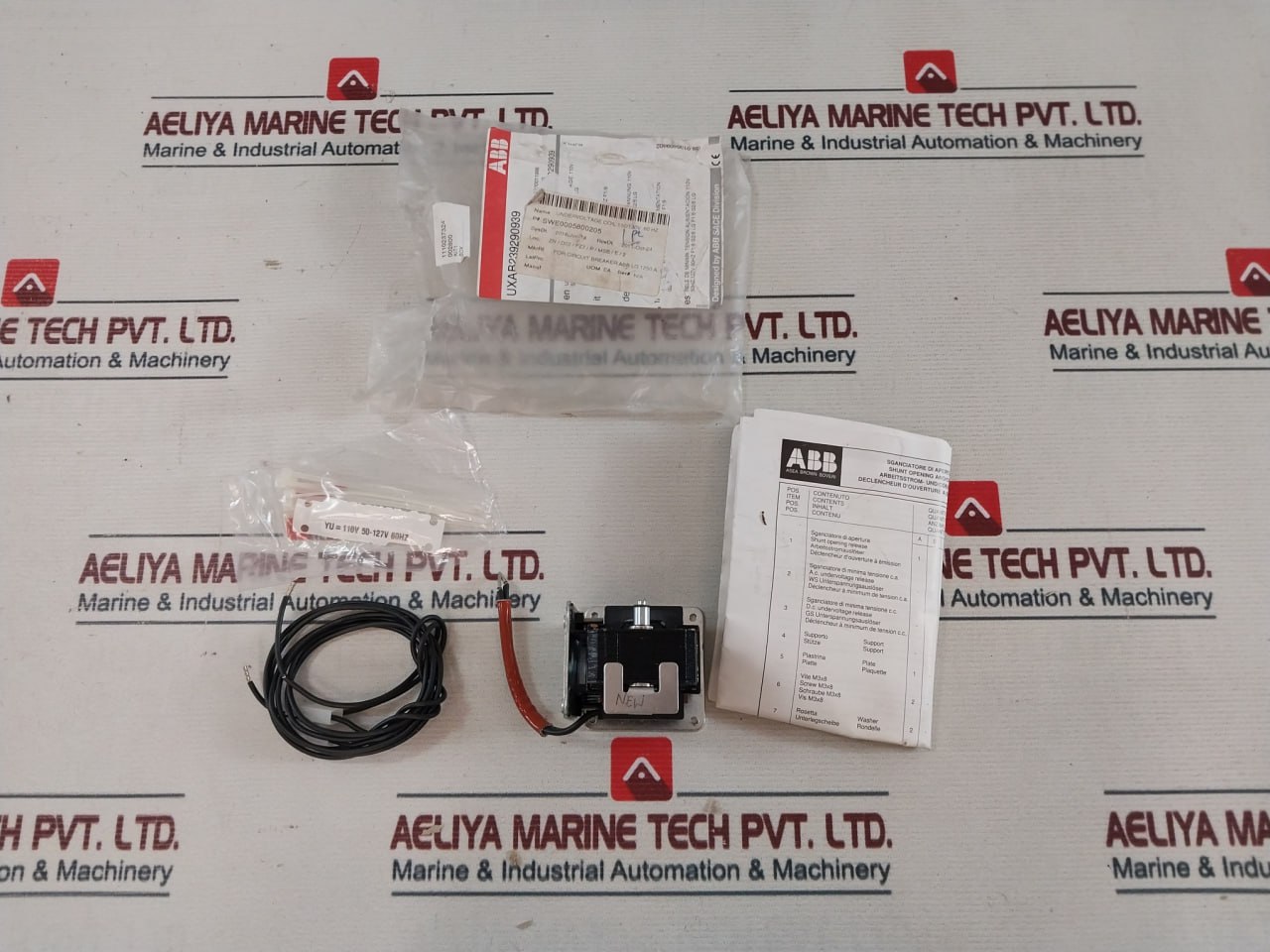 Abb Uxab239290939 Undervoltage Release Supply