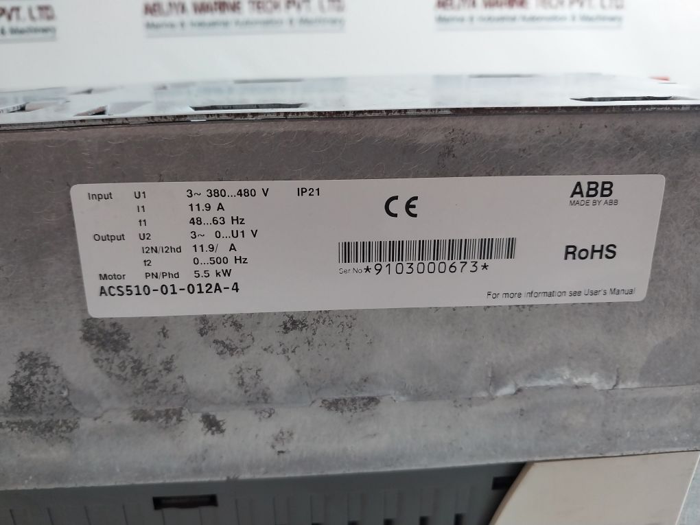 Abb Acs510-01-012a-4 Frequency Inverter /inverter Drive - Image 14