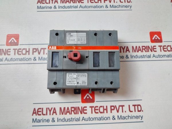 Abb Ot 160e3 Non-fusible Disconnect Switch