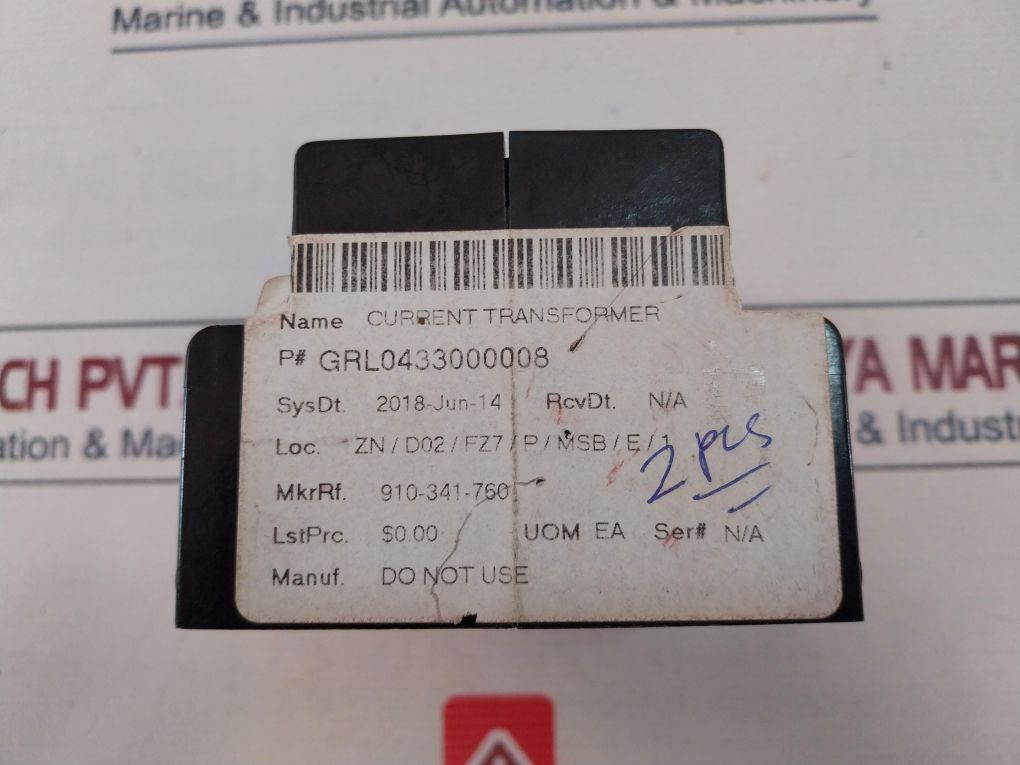 Aeg 910-341-769-00 Current Transformer - Image 7