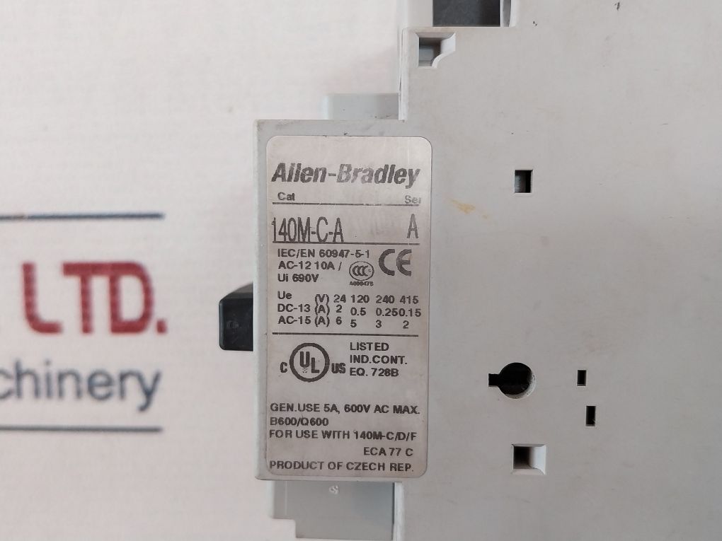 Allen-bradley 140m-d8n-c10 Motor Protection Circuit Breaker - Image 8