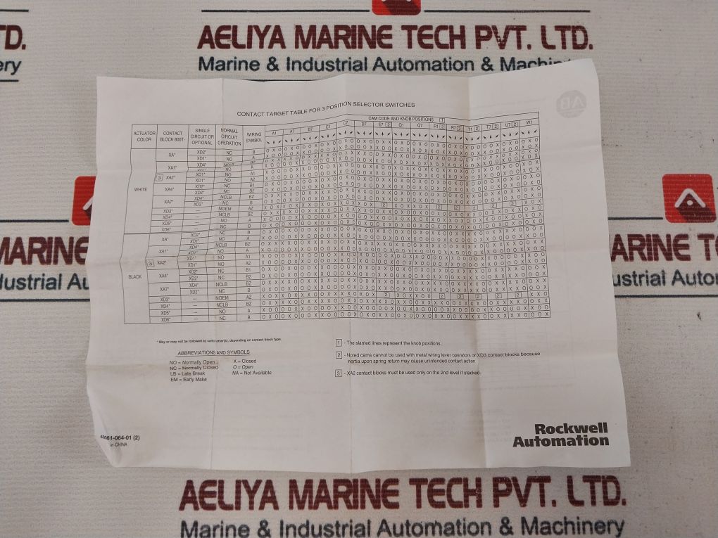 Allen-bradley Rockwell Automation 800h-jr2 Selector Switch 3 Position - Image 13