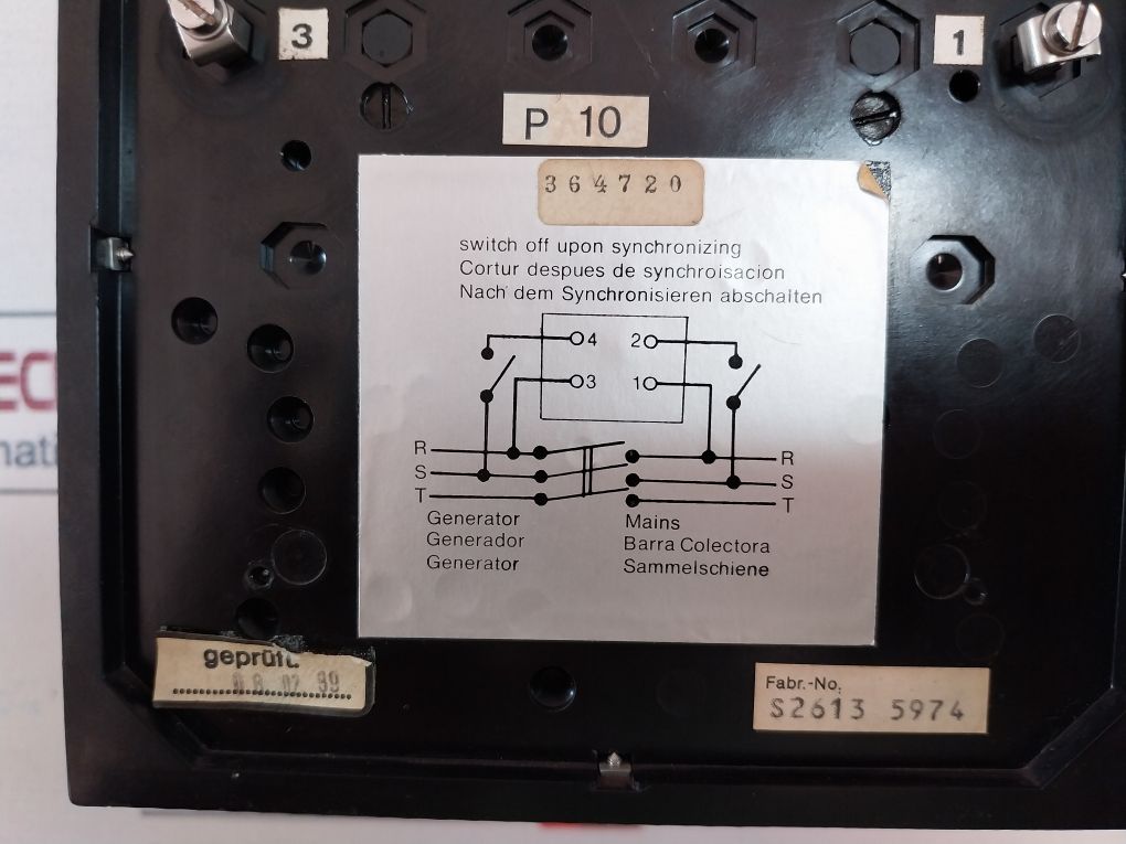 Bbc Goerz Metrawatt 110 V - Image 5