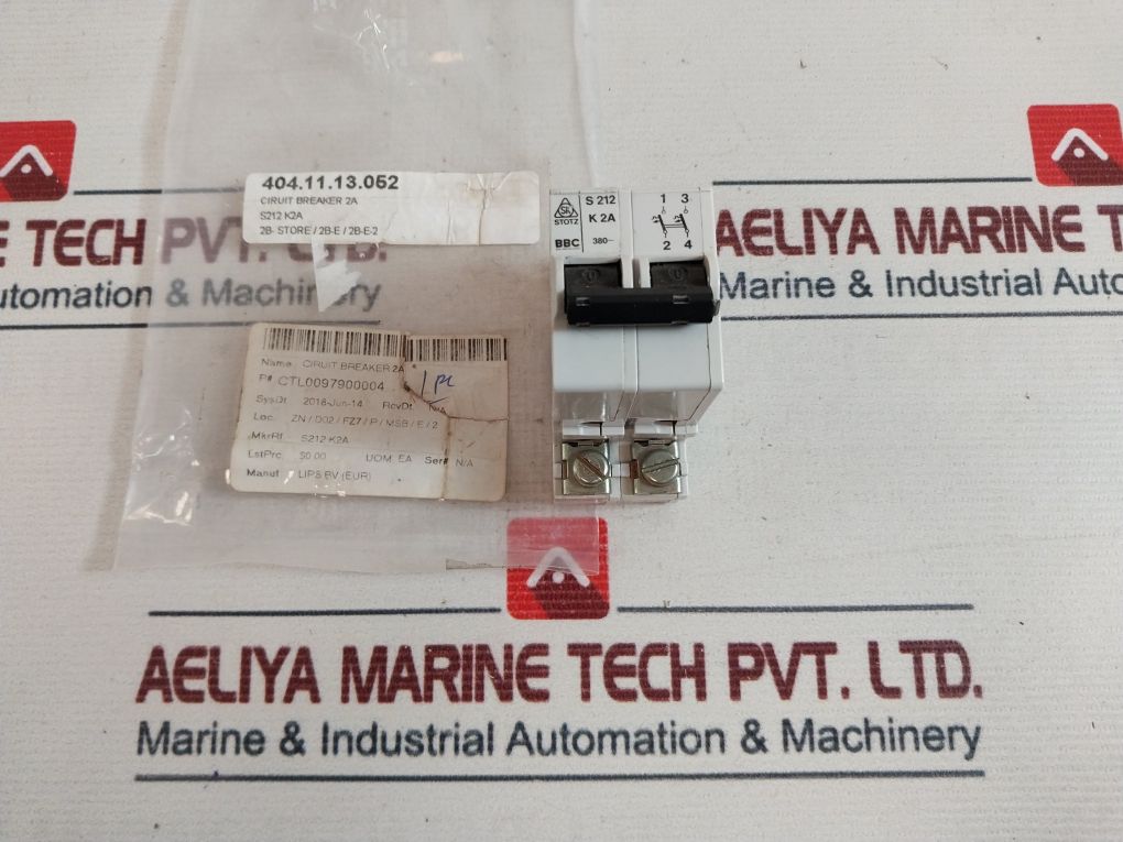 Bbc S212 K2a Circuit Breaker