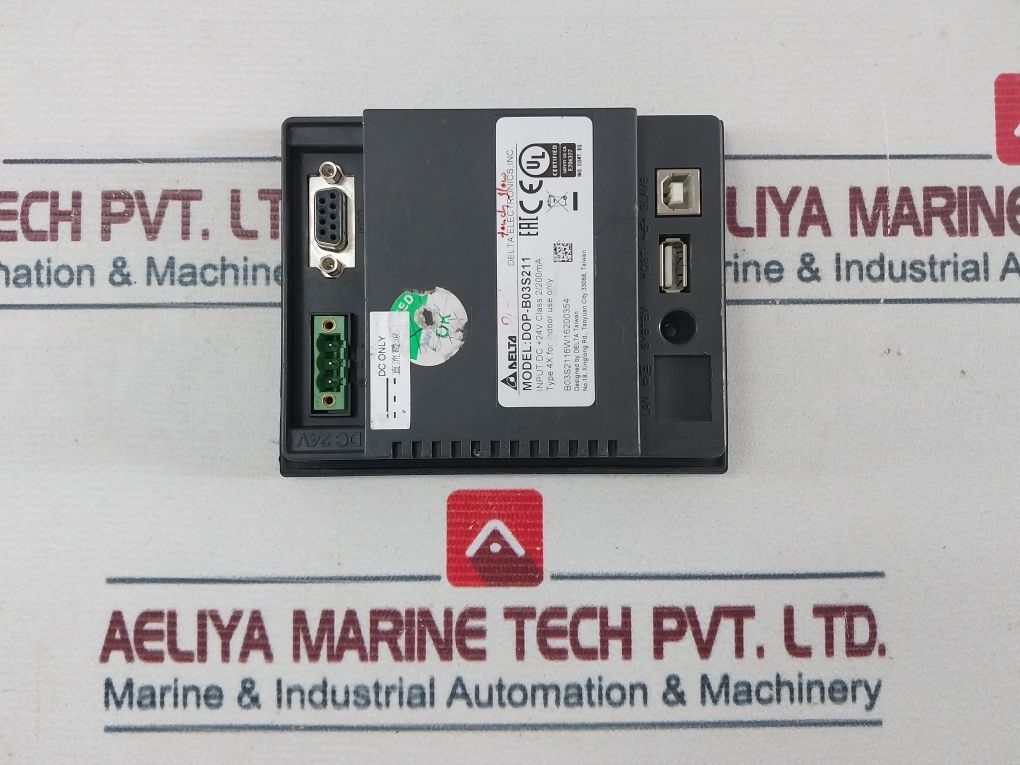 Delta Dop-b03s211 Hmi Touch Panel - Aeliya Marine