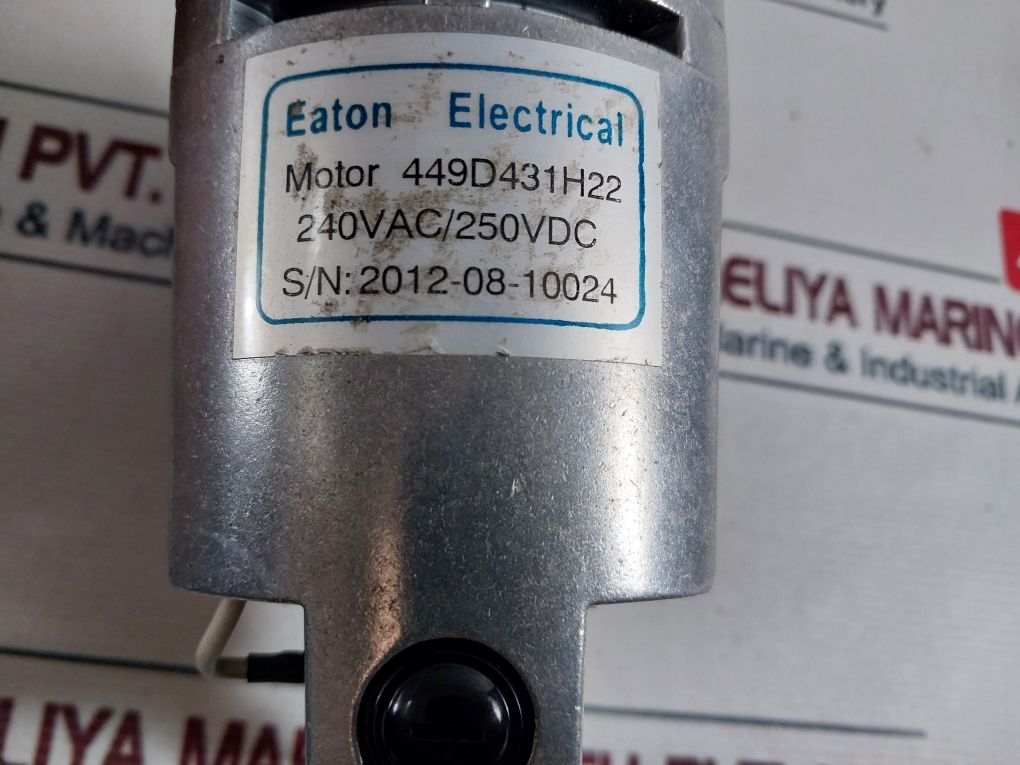 Eaton 449d431h22 Charge Motor - Image 6